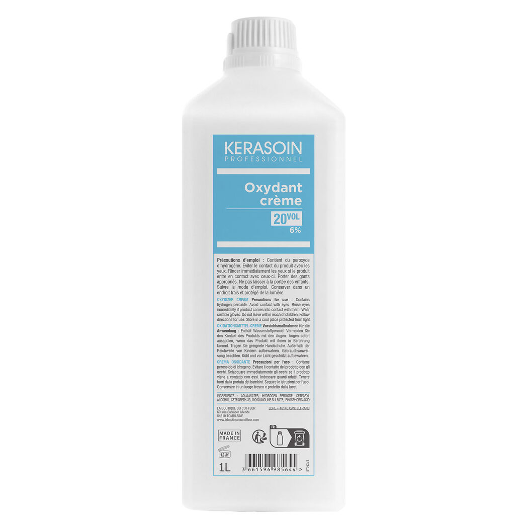 Oxydant crème 20 volumes 6% 1000ml